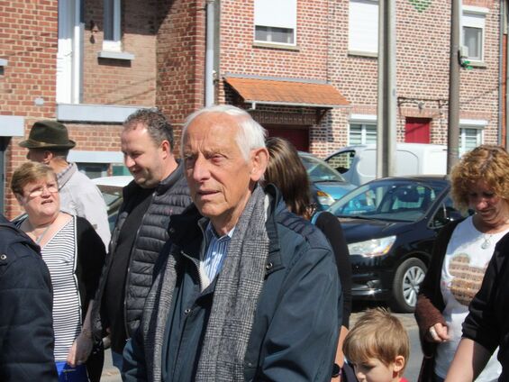 Défilé dans les rues d'Aulnoy