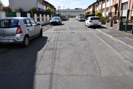 rue Courbet à Aulnoy